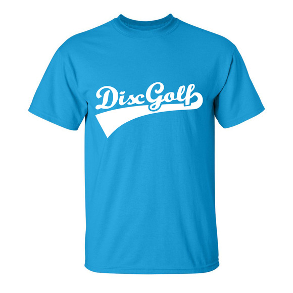 Disc Golf T Shirt DISCGOLF LOGO Discgolfer Discgolfing Shirt - Picture 15 of 16